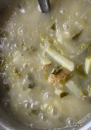 チャウダーのような白菜＆じゃがいもスープ-レシピのメイン写真