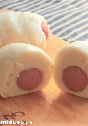 フライパンで簡単★ウィンナーまん-レシピのメイン写真