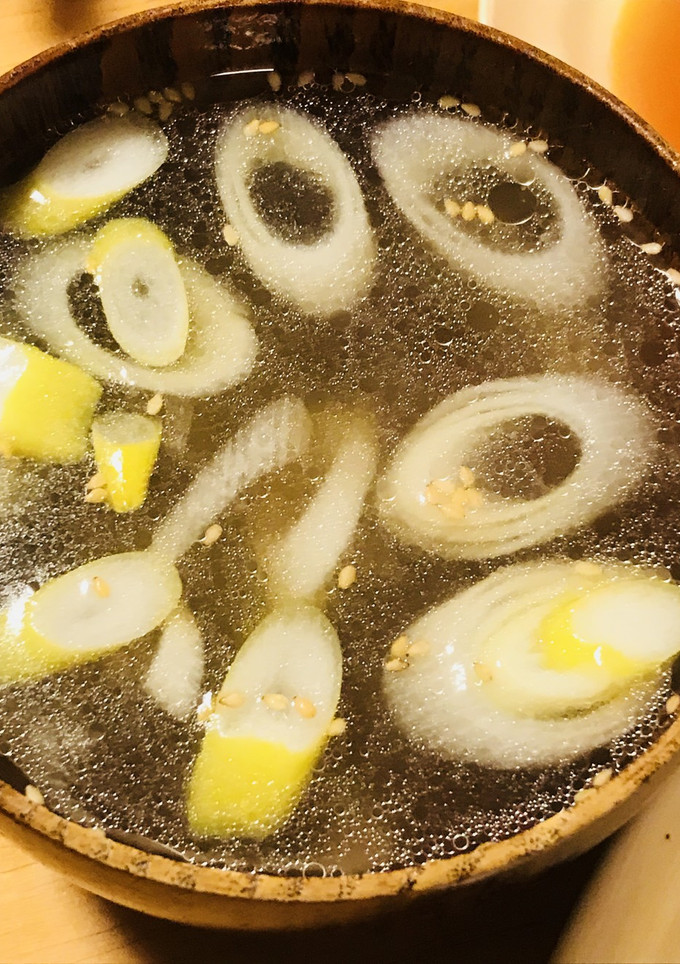 長ネギの切っていれるだけのネギスープ-レシピのメイン写真