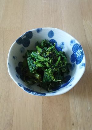春の味☆苦味が嬉しい菜の花からし和え-レシピのメイン写真