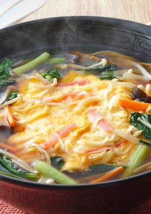 野菜たっぷり天津ラーメン-レシピのメイン写真