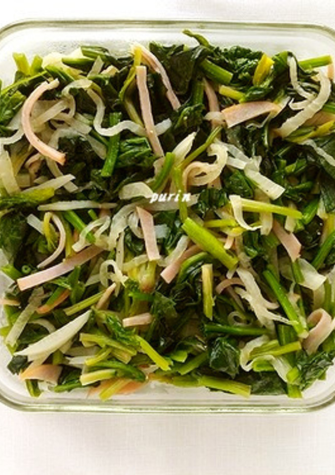 ほうれん草と大根のコンソメ炒め-レシピのメイン写真