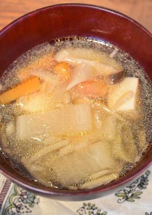 精進料理風けんちん汁-レシピのメイン写真