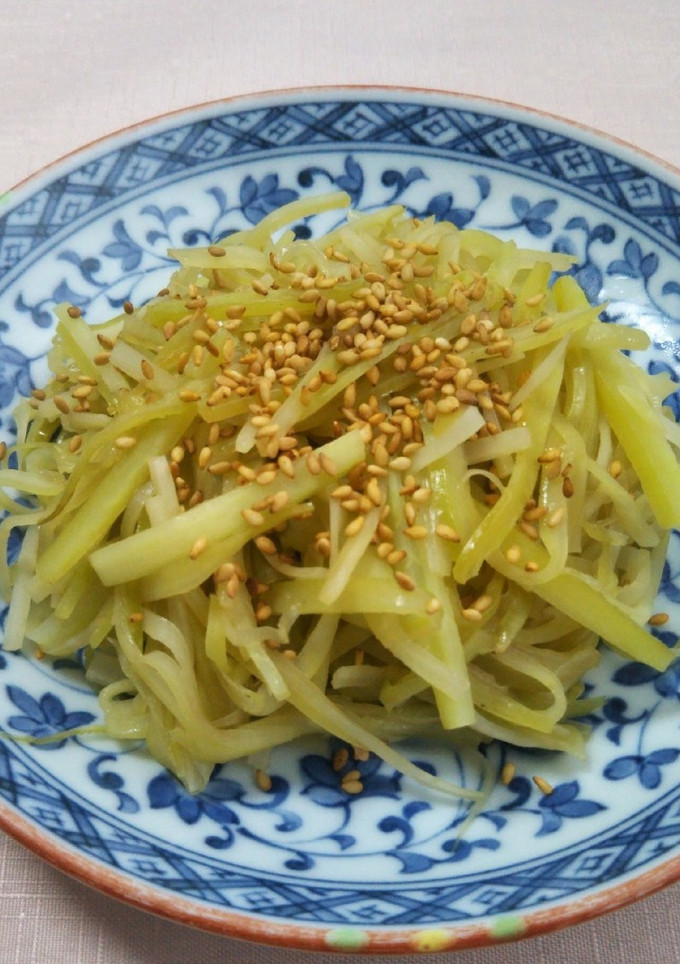 大根の皮きんぴら♪素材が引きたつ味付け-レシピのメイン写真