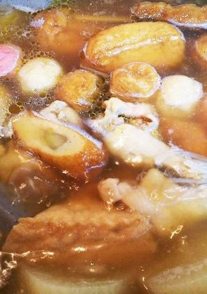 オイスターソースと昆布茶で簡単おでん出汁-レシピのメイン写真