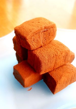 生クリームを使わない簡単生チョコ-レシピのメイン写真