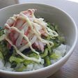 なんちゃって●カニ丼●ど~んtoサラダ風