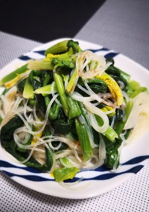 ほうれん草と春雨和え-レシピのメイン写真