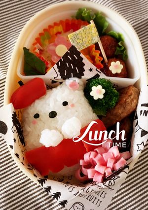 すみっコぐらしキャラ弁♪春待つしろくま-レシピのメイン写真