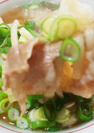 簡単あったか‼️豚バラ白菜うどん❗️-レシピのメイン写真