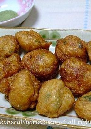 **山芋ぽっとん揚げ**-レシピのメイン写真