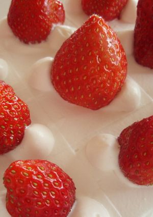 かわいい♥いちごのショートケーキ-レシピのメイン写真
