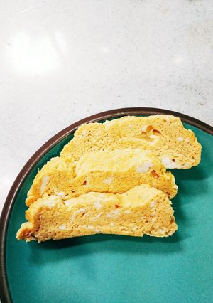 レンジで簡単だし巻き玉子-レシピのメイン写真