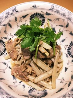 牛肉とハスの茎のシャキシャキ炒め-レシピのメイン写真