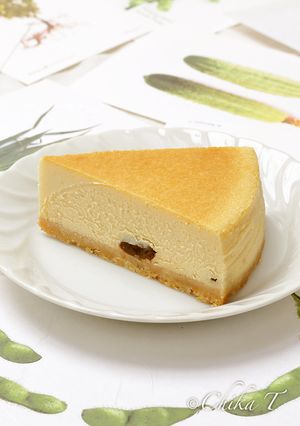 大人のラムレーズンチーズケーキ-レシピのメイン写真