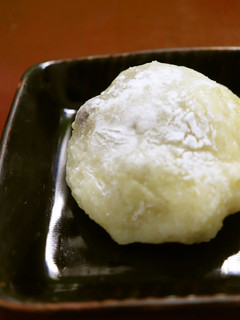 昼おやつ♪りんごの赤ワイン煮でクイック餅-レシピのメイン写真