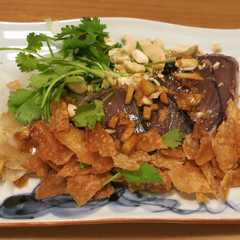 รูปของ カツオのタタキでお手軽！中華風さしみ♪