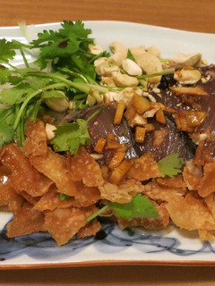 カツオのタタキでお手軽!中華風さしみ♪-レシピのメイン写真