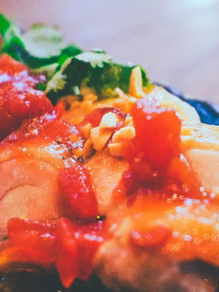 65℃鶏ももソテーエスニックトマトソース-レシピのメイン写真