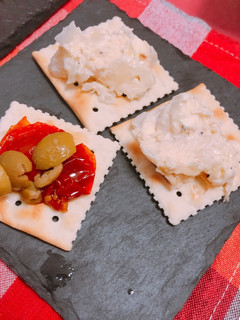ホタテ缶のクリチディップ-レシピのメイン写真