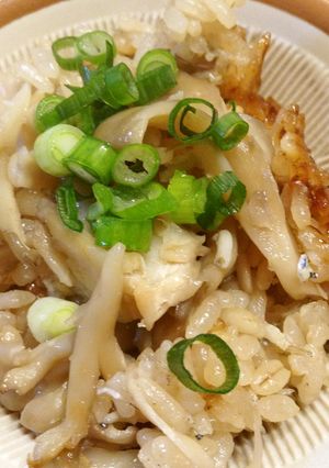 キノコとじゃこの炊き込みごはん-レシピのメイン写真