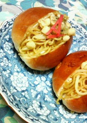 ✿もやしの❀カレー焼きそば✿ロール-レシピのメイン写真