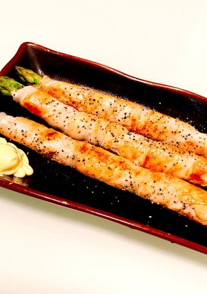 アスパラ肉巻き☆1本丸ごと簡単-レシピのメイン写真