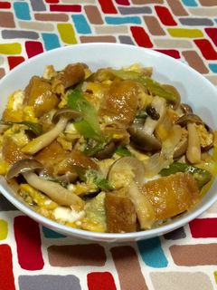 超簡単☆甘辛お稲荷さんの京都名物きつね丼-レシピのメイン写真