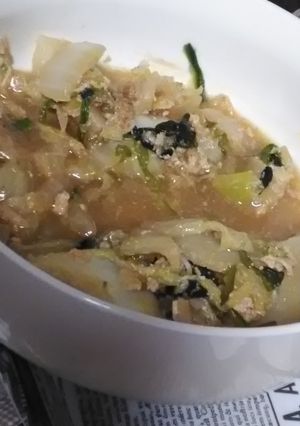 残り物＋冷凍餃子でメインやスープになる汁-レシピのメイン写真