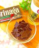 板チョコ1枚でコーティングチョコ♬