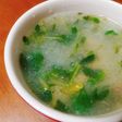 豆苗と鶏むねのみぞれスープ♪