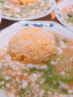 蟹のあんかけ炊き込みチャーハン-レシピのメイン写真