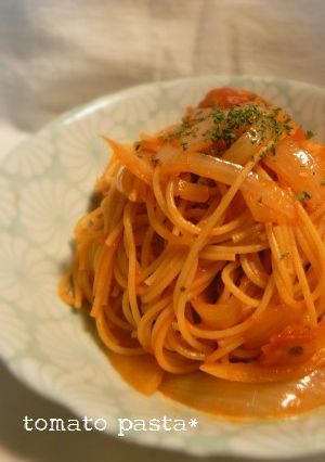 *トマトパスタ*-レシピのメイン写真