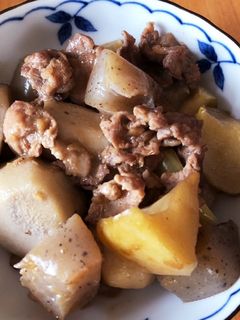 林檎と里芋の煮物-レシピのメイン写真