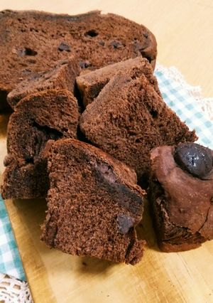 HB 早焼きしっとりチョコのCHIEパン-レシピのメイン写真