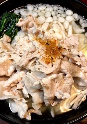 豚肉うどん-レシピのメイン写真