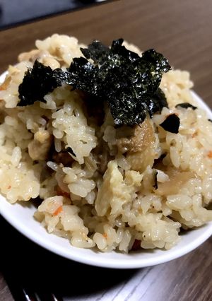 炊飯器で!鶏めし-レシピのメイン写真