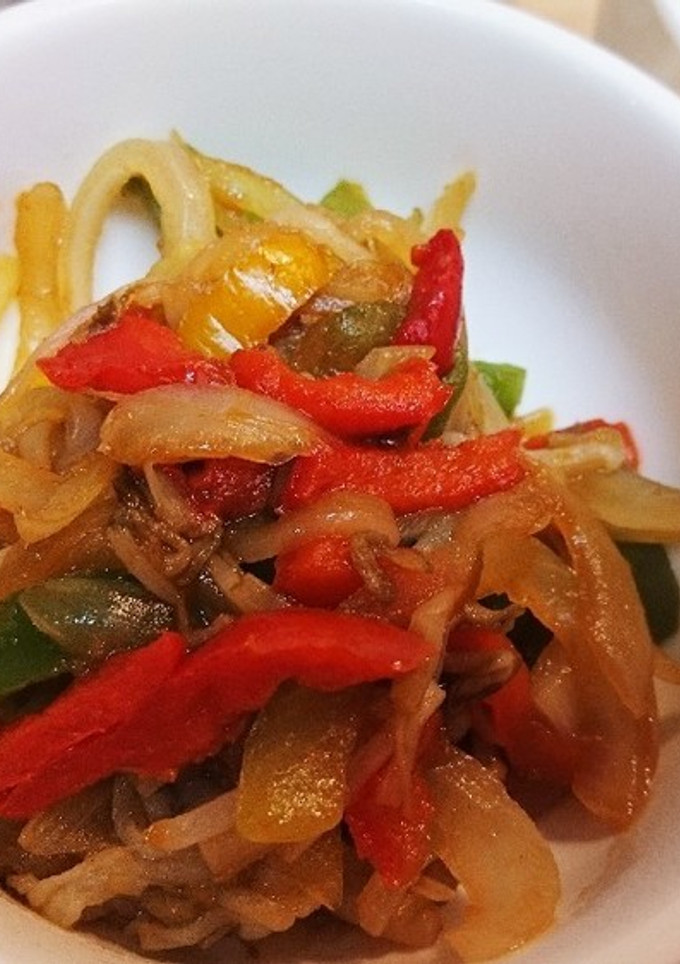 簡単！焼肉のタレで野菜炒め-レシピのメイン写真