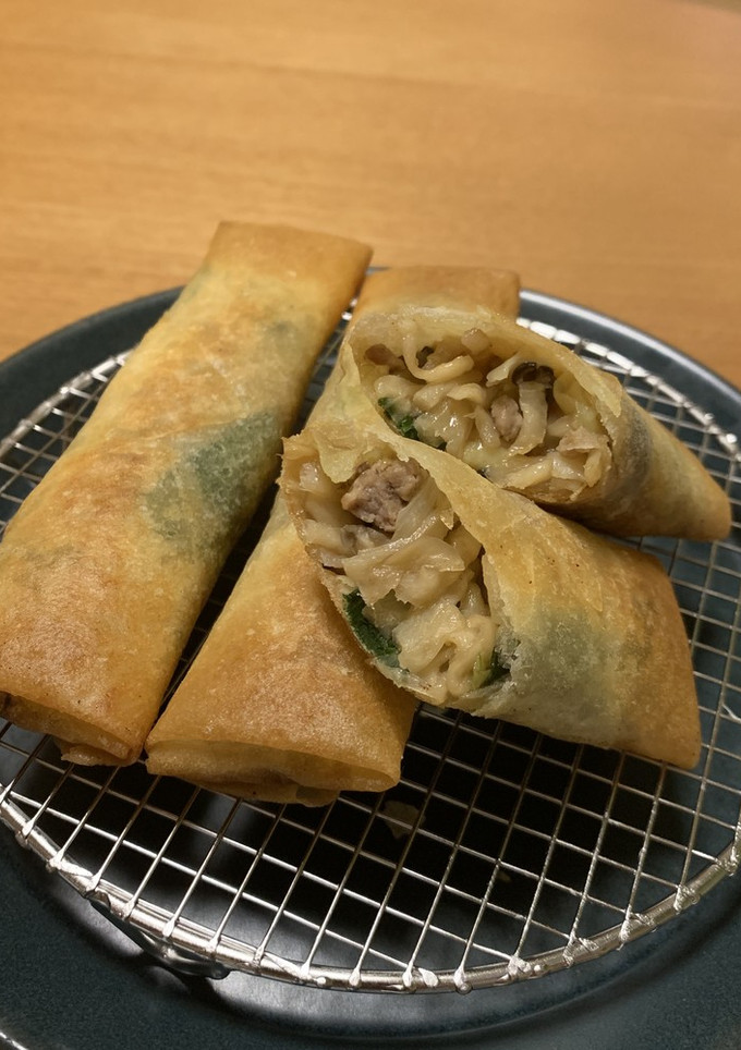 戻さず簡単♪切干大根で春巻き-レシピのメイン写真