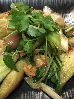 海老と香味野菜のピリ辛炒め-レシピのメイン写真
