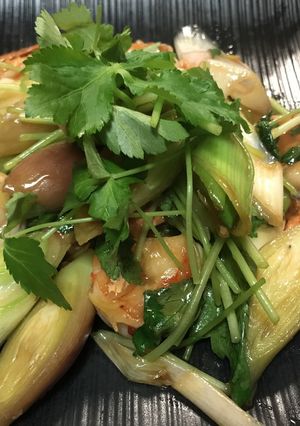 海老と香味野菜のピリ辛炒め-レシピのメイン写真