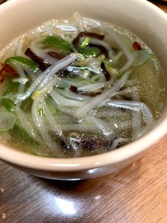 もやしとピーマンの中華スープ☆-レシピのメイン写真