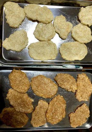 離乳食中期 ごはんと豆腐のおやき-レシピのメイン写真