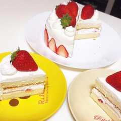 รูปของ 市販スポンジでデコレーションケーキ