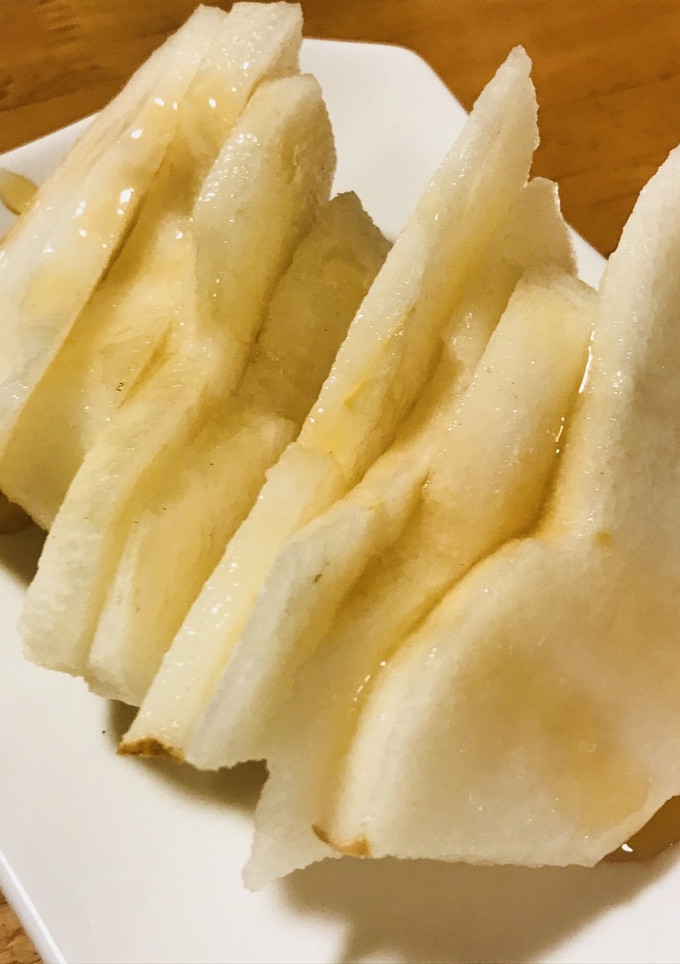 なしのはちみつかけ-レシピのメイン写真