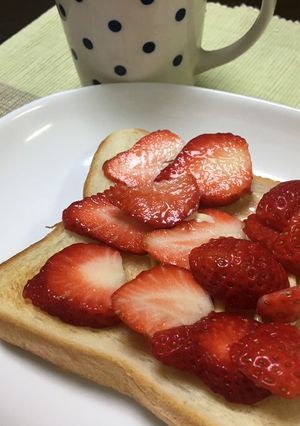 イチゴトースト-レシピのメイン写真