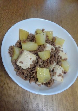 じゃがいもと豆腐のさっぱりおかず-レシピのメイン写真
