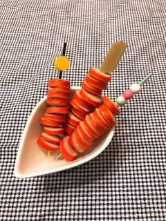 お弁当に♪ 赤ウインナー飾り(串)-レシピのメイン写真