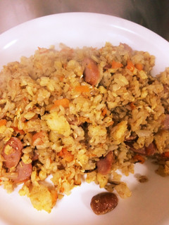 子供喜ぶ焦がしにんにくチャーハン-レシピのメイン写真