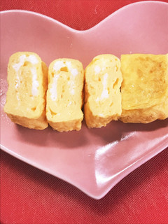 卵1つで♡旦那が好きな鶏ガラ卵焼き♡-レシピのメイン写真